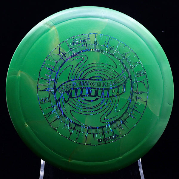 discraft - vulture - titanium swirl - 2022 ledgestone edition green foliage/waterfall/176