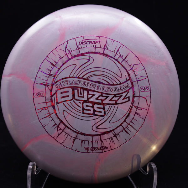 discraft - buzzz ss - titanium swirl - 2022 ledgestone edition b/177+