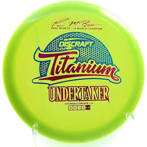 Discraft - Undertaker - Titanium - Distance Driver - GolfDisco.com