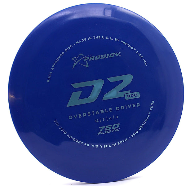 prodigy - d2 pro - 750 plastic - distance driver blue/sky/173