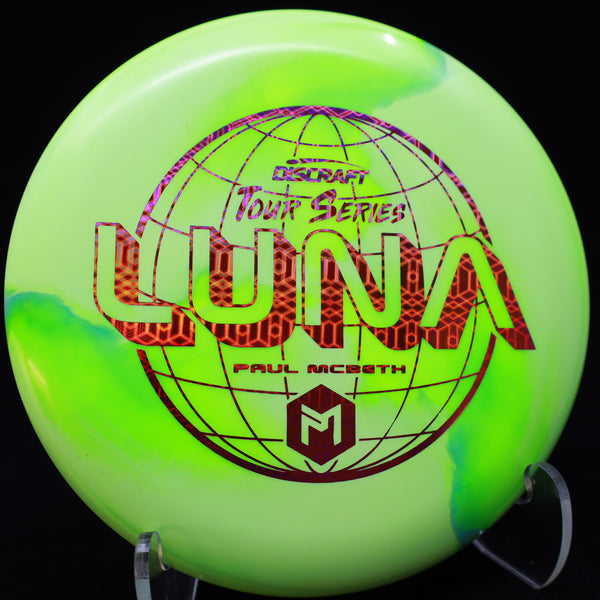 discraft - luna - esp - 2022 tour series paul mcbeth 173-174 / green blend/hex