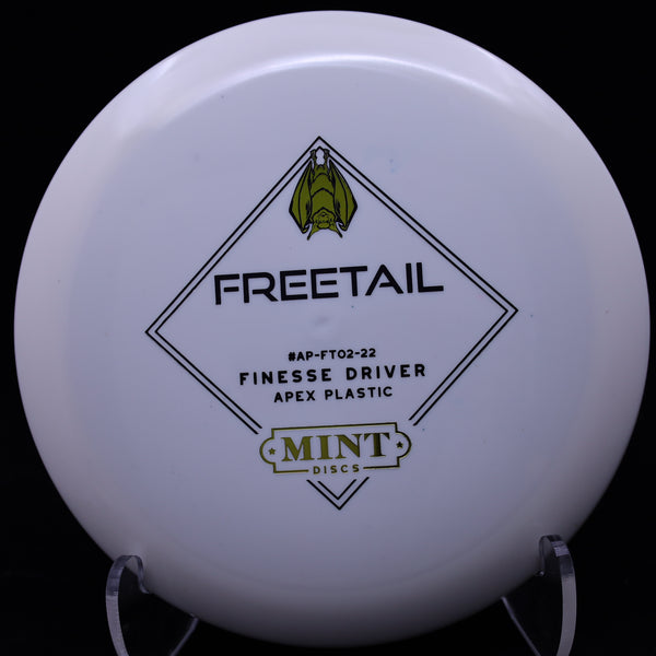 mint discs - freetail - apex plastic - distance driver 170-177 / white/brass/172