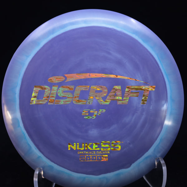 discraft - nuke ss - esp - distance driver 173-174 / purple blue mix/gold ripple/173-174