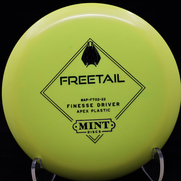 mint discs - freetail - apex plastic - distance driver 170-177 / yellow/purple/174