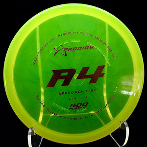 prodigy - a4 - 400 plastic - approach disc neon yellow/174
