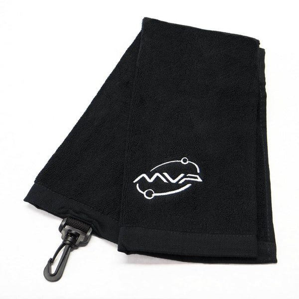 mvp - axiom - streamline - tri fold towel black/mvp