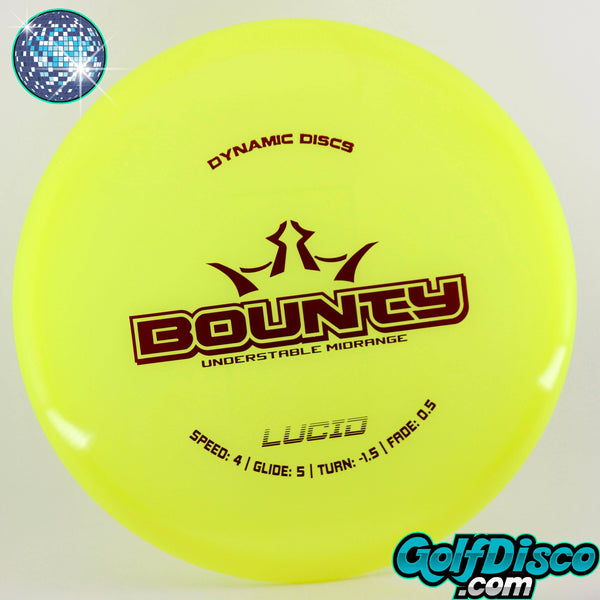 Dynamic Discs - Bounty - Lucid - Midrange - GolfDisco.com
