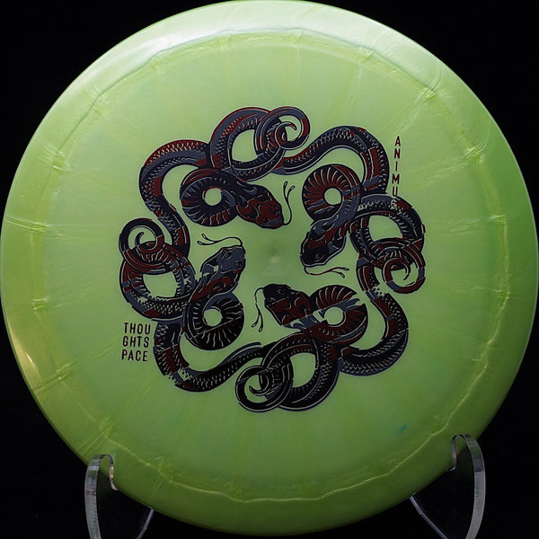 thought space athletics - animus - ethereal - distance driver - snakes on a disc 170-175 / green lima bean/grey red/175