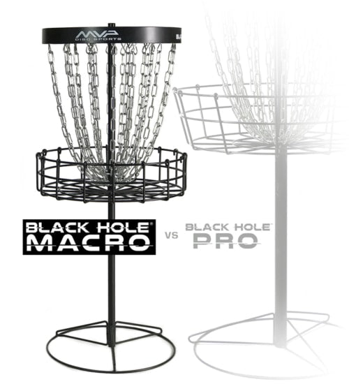 mvp black hole macro - mini disc golf target black