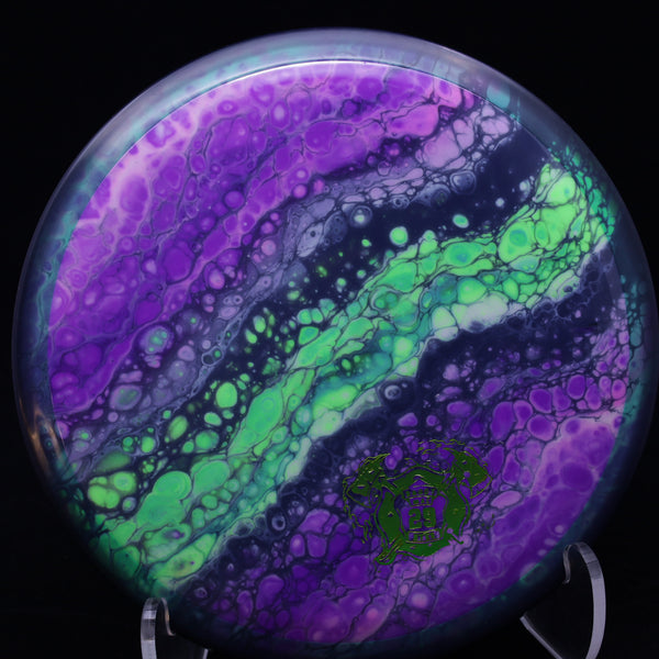 axiom - vanish - neutron - distance driver - daddymac dyes purple green w/stamp/171
