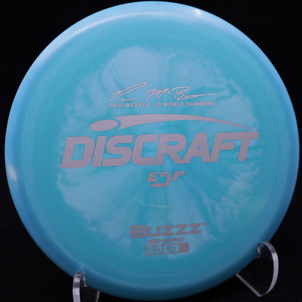 discraft - buzzz - esp - midrange 177+ / blue aqua/brushed steel/177