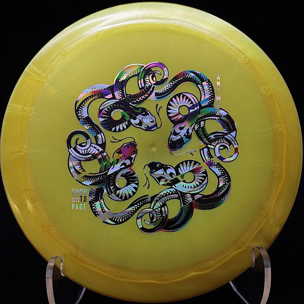 thought space athletics - animus - ethereal - distance driver - snakes on a disc 165-169 / yellow goldenrod/rainbow/169