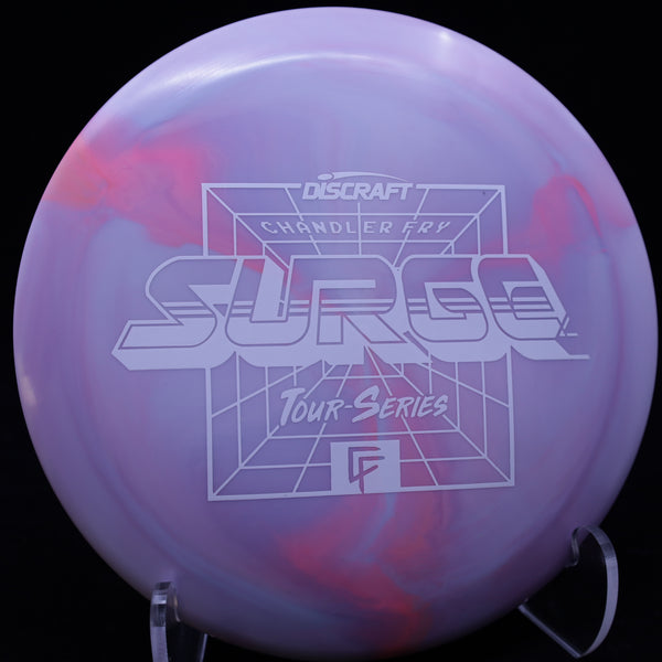 discraft - surge - esp - 2022 tour series - chandler fry 167-169 / purple light pink/white