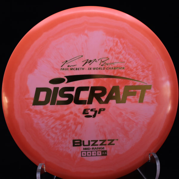 discraft - buzzz - esp - midrange 177+ / orange pink/gold sheen/177+