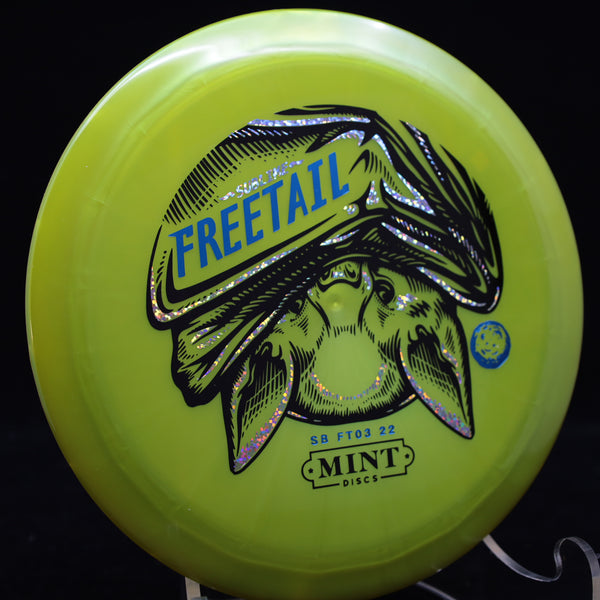mint discs - freetail - sublime plastic - distance driver 170-175 / yellow lime/glitter/175