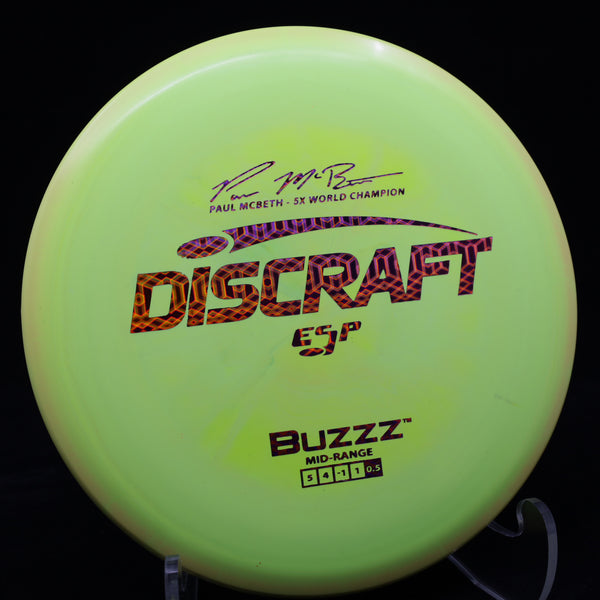 discraft - buzzz - esp - midrange 177+ / yellow green/hex/177