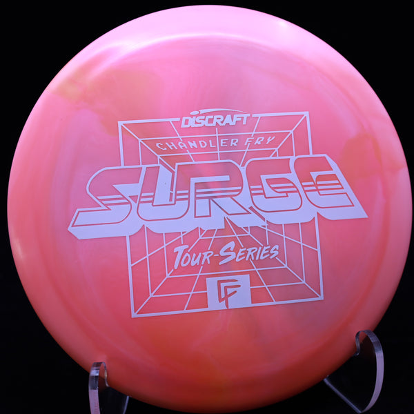 discraft - surge - esp - 2022 tour series - chandler fry 167-169 / pink orange/white