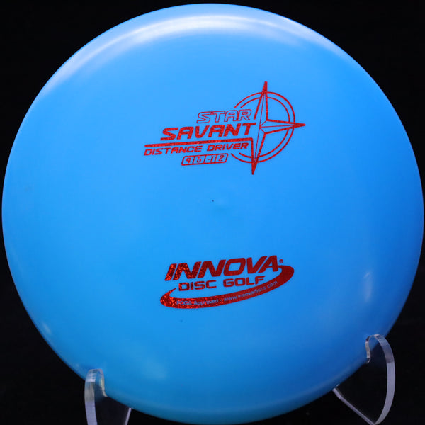 innova - savant - star - distance driver 170-175 / blue/red micro glitter/174