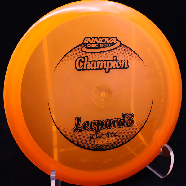 innova - leopard3 - champion - fairway driver orange/black/175