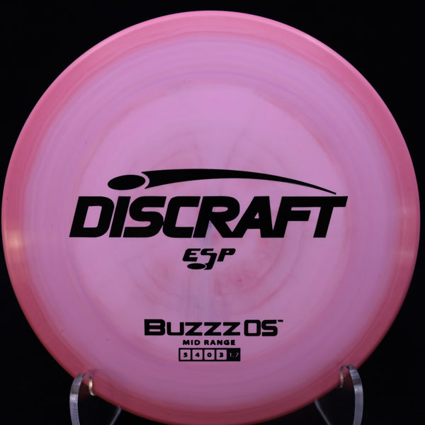 discraft - buzzz os - esp - midrange 177+ / pink bubblegum/black