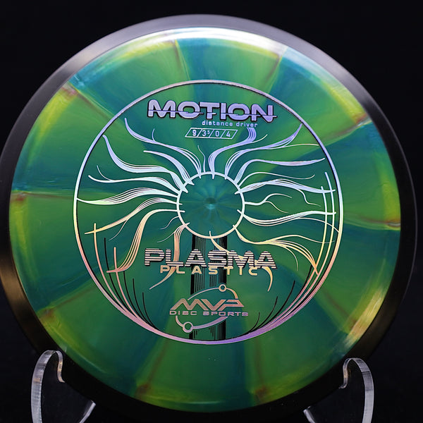 mvp - motion - plasma plastic - distance driver 170-175 / green yellow mix/171