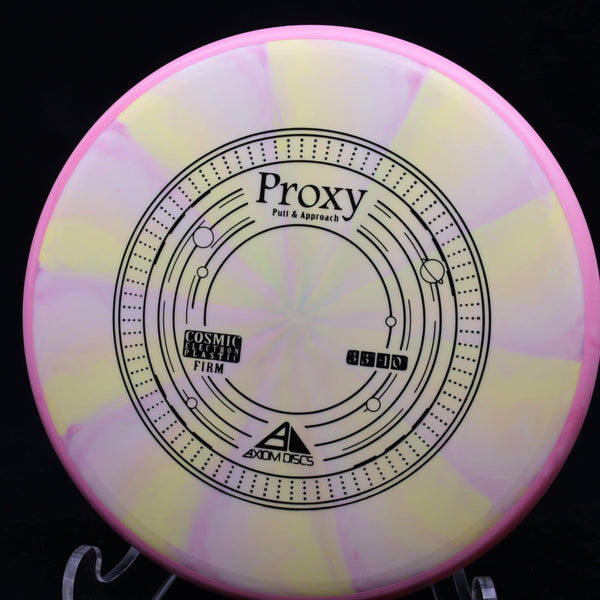 axiom - proxy - cosmic electron firm - putt & approach 170-175 / yellow pink/pink/174