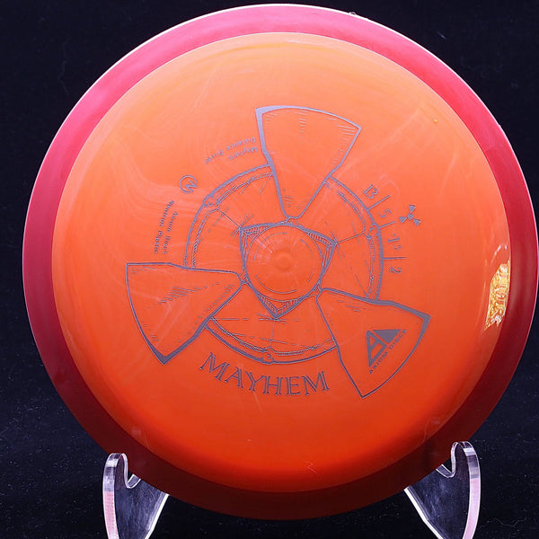 axiom - mayhem - neutron - distance driver 170-175 / neon orange/red/174