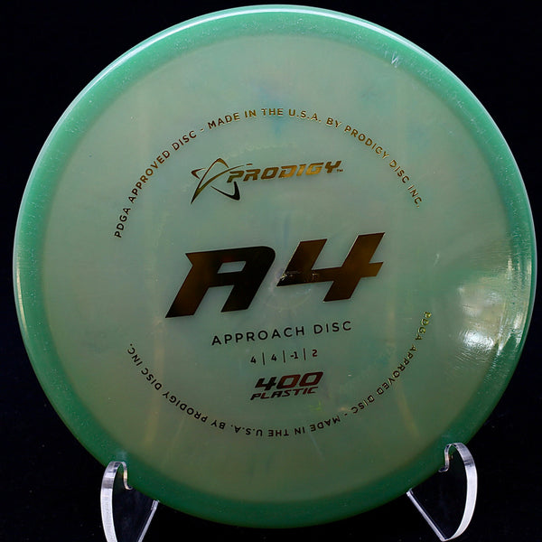 prodigy - a4 - 400 plastic - approach disc green jade/174
