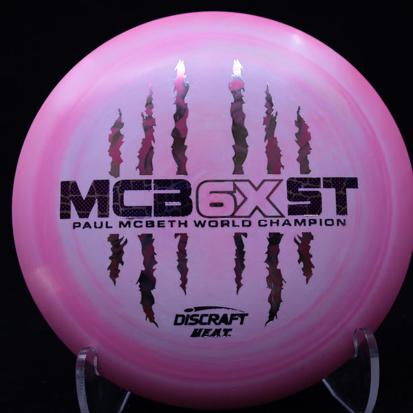 Discraft - Heat - ESP - Paul McBeth 6X McBeast 173-174 PINK MIX SILVER PINK 174 claw claws esp Heat Heat mcb6xst mcbeast mcbeth paul Paul Mcbeth