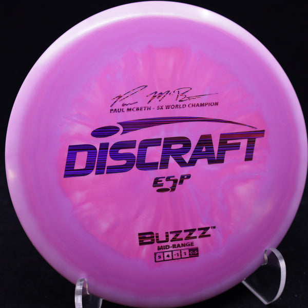 discraft - buzzz - esp - midrange 177+ / purple mix/pink lines/177