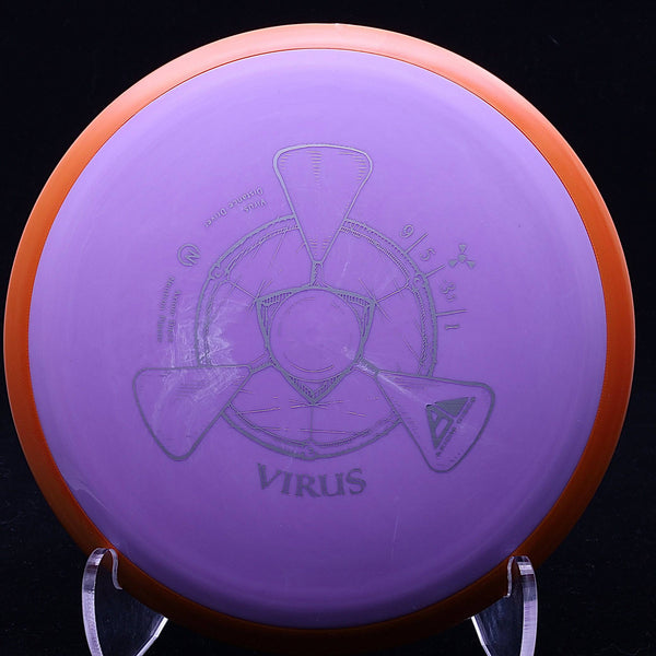 axiom - virus - neutron - distance driver 165-169 / purple lavender/orange/168