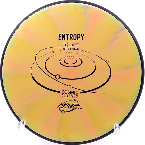 mvp - entropy - cosmic neutron - putt & approach yellow pastel/175