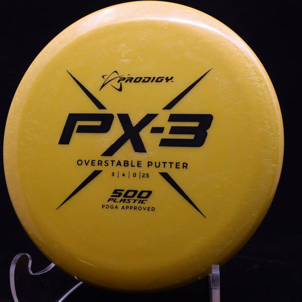 prodigy - px-3 - 500 plastic - approach putter orange/black/173