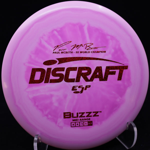 discraft - buzzz - esp - midrange 177+ / purple blend/red confetti/177