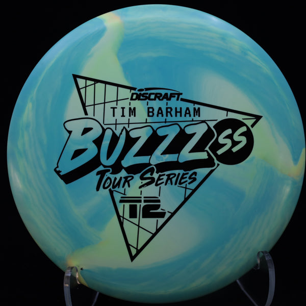 discraft - buzzz ss - esp tour series - tim barham 175-176 / blue yellow blend