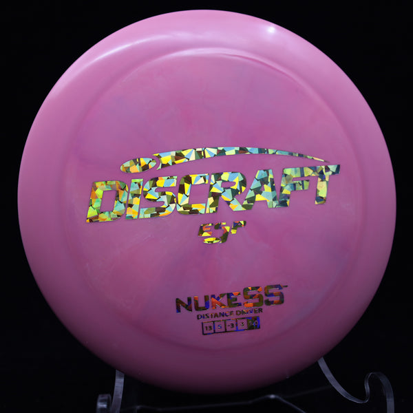 discraft - nuke ss - esp - distance driver 170-172 / pink/pinwheel/172