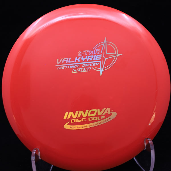 innova - valkyrie - star - distance driver red/gold sheen/166