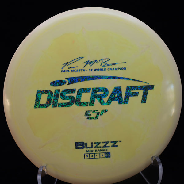 discraft - buzzz - esp - midrange 170-172 / yellow white mix/teal hearts/170-172
