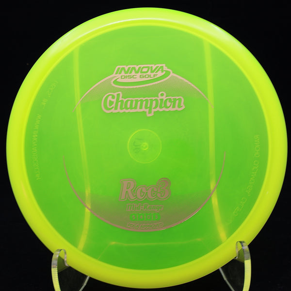 innova - roc3 - champion - midrange yellow/gold/170