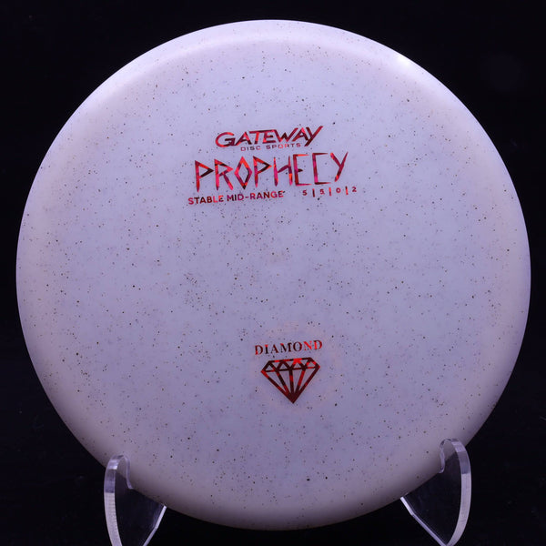 gateway - prophecy - diamond hemp - midrange bone white/red shatter/180