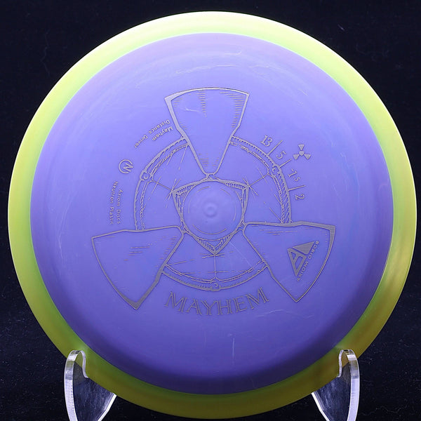 axiom - mayhem - neutron - distance driver 170-175 / washed blue/yellow/173