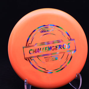 discraft - challenger os - putter line - putt & approach medium orange/rainbow/172