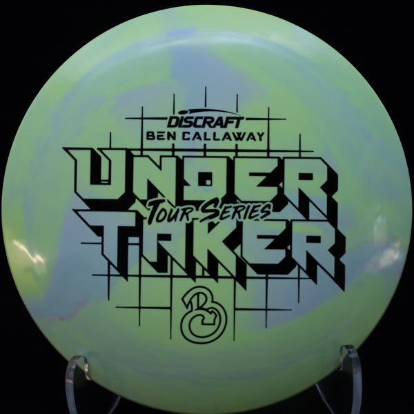 discraft - undertaker - tour series esp - ben callaway 173-174 / lime green blue
