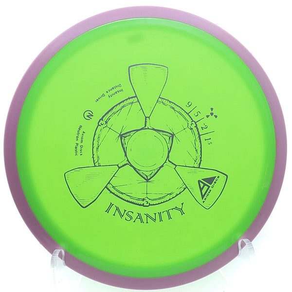 axiom - insanity - neutron plastic - distance driver 160-164 / neon green/pink/161