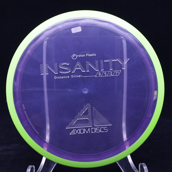 axiom - insanity - proton - distance driver 165-169 / purple/green lime/166