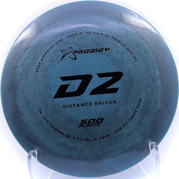 prodigy - d2 - 500 plastic - distance driver aqua/174