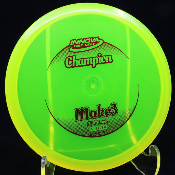 innova - mako3 - champion - midrange yellow/red/172