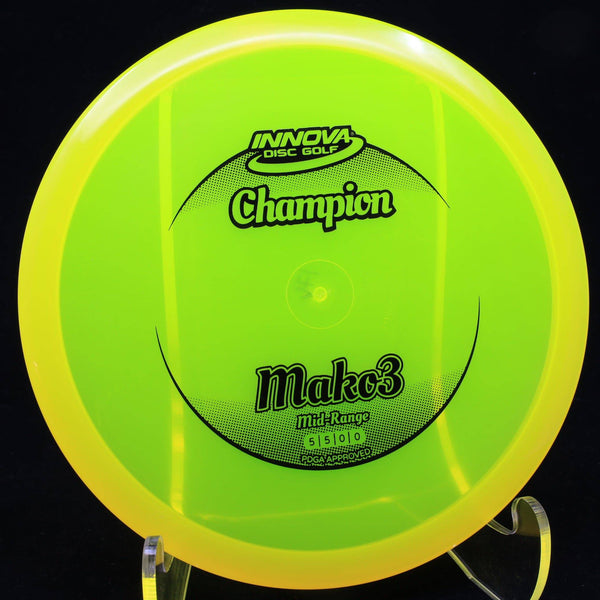 innova - mako3 - champion - midrange yellow/black/176