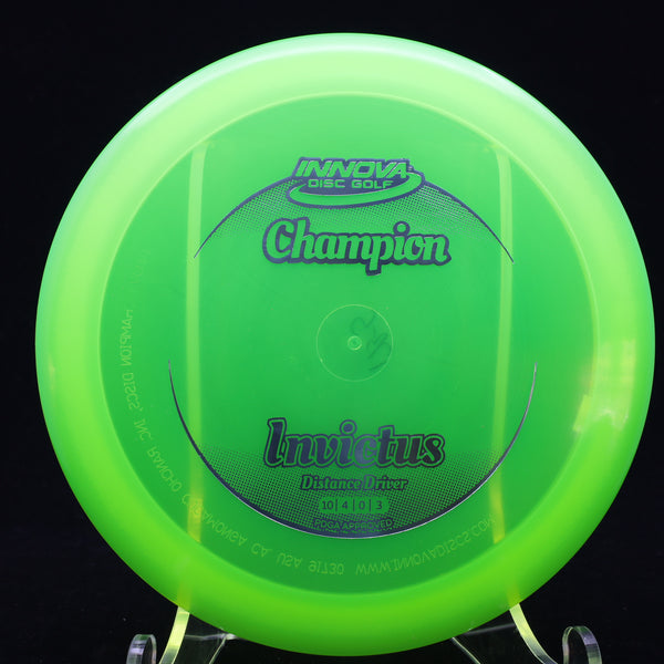 innova - invictus - champion - distance driver green lime/blue sheen/175
