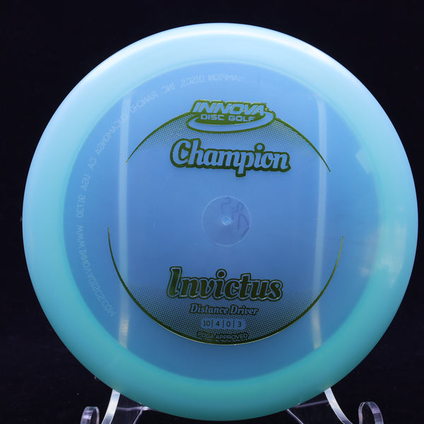 innova - invictus - champion - distance driver turquoise/green sheen/175
